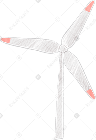 Ветряная турбина в PNG, SVG