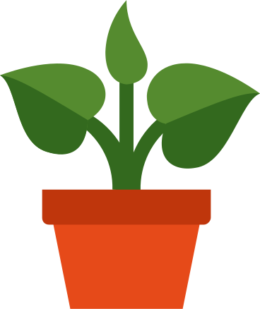 Plante en pot PNG, SVG