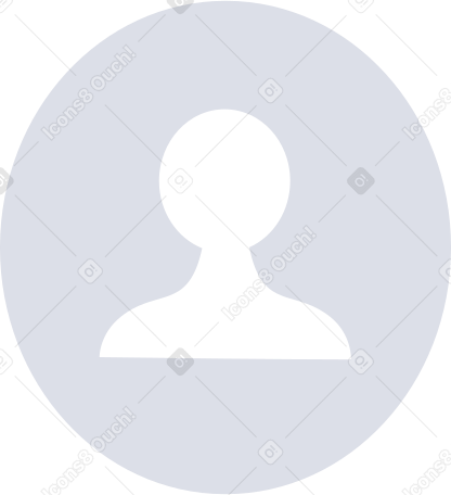 contact button gray icon Illustration in PNG, SVG