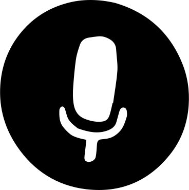 icon of a microphone PNG, SVG