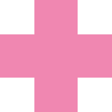 Pink cross PNG、SVG