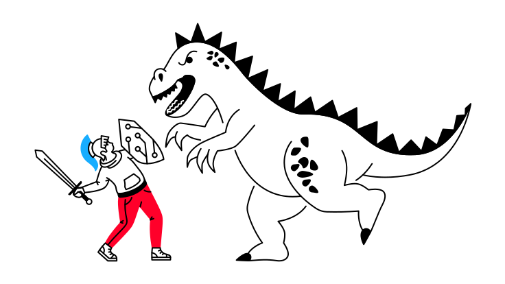 Dinosaur Vektorgrafiken