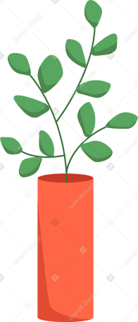 flowers in the pot PNG, SVG