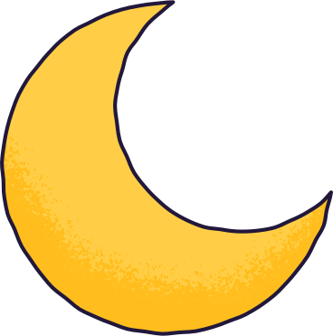 Luna creciente PNG, SVG