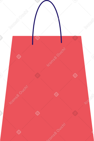 bag with handles PNG, SVG