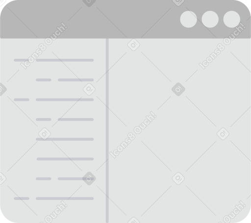 带有代码的浏览器窗口 PNG, SVG
