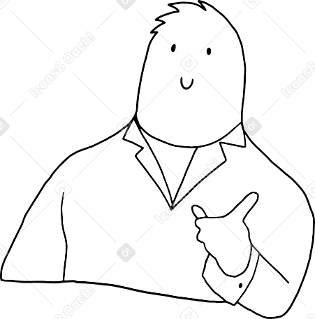 Personaggio doodle simile PNG, SVG