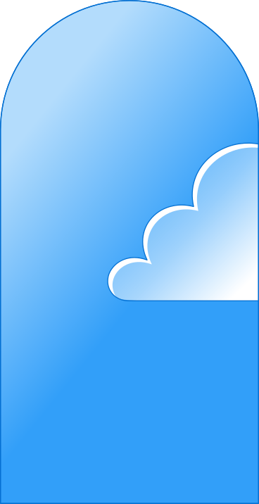 background with one cloud PNG, SVG