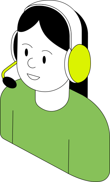 woman in headset PNG, SVG