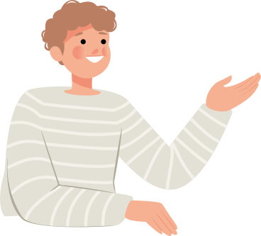 the guy stretched out his hand PNG, SVG