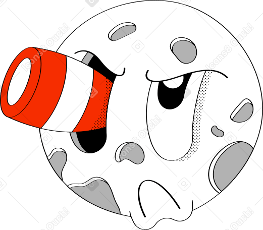 moon with fase Illustration in PNG, SVG