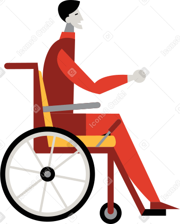 person with disability PNG, SVG