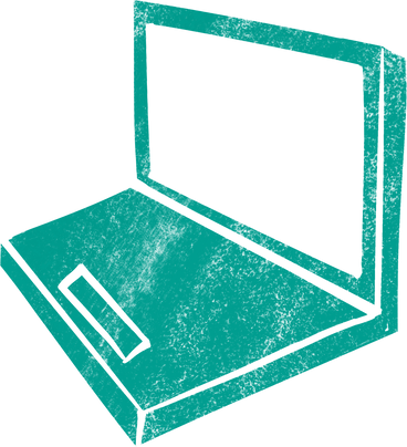 green laptop PNG, SVG