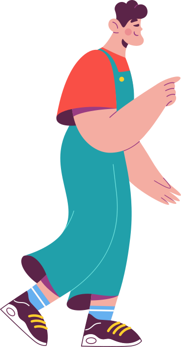 man in overalls PNG, SVG