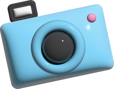 Blaue kamera PNG, SVG