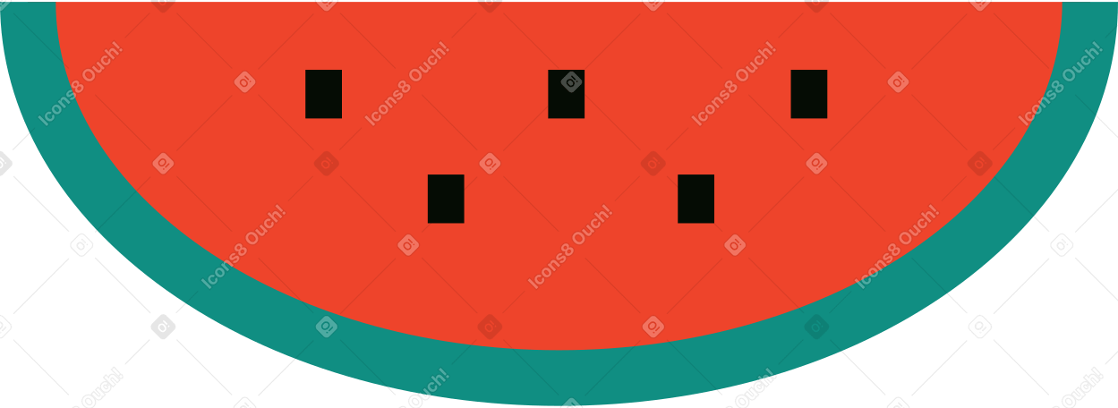 watermelon Illustration in PNG, SVG