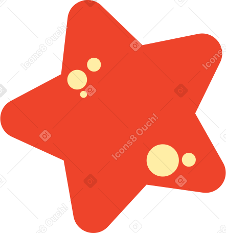 starfish PNG, SVG