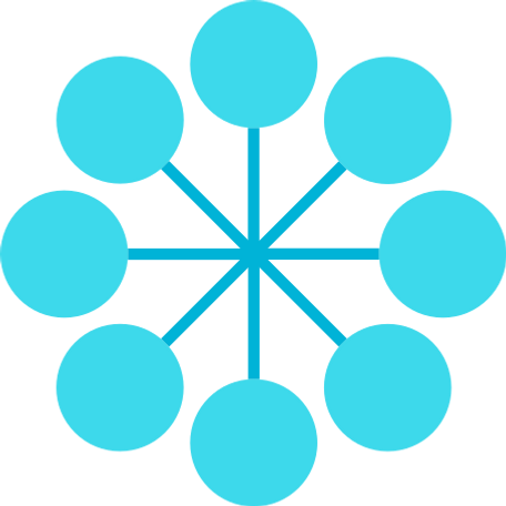 blue gls euler circles Illustration in PNG, SVG