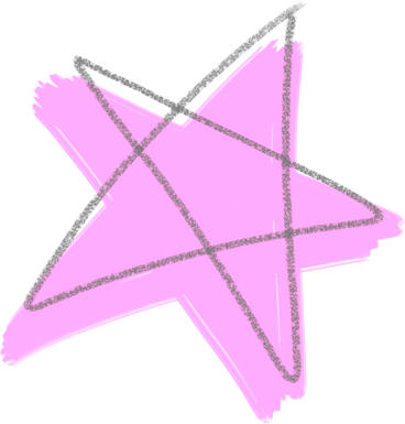 star pink PNG、SVG