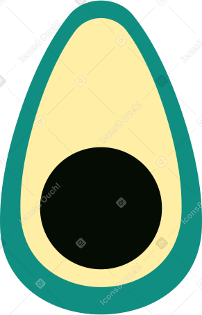 авокадо в PNG, SVG