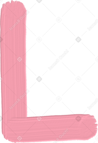 pink letter l в PNG, SVG