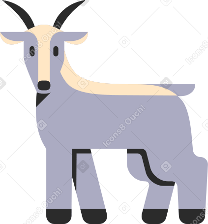 goat PNG, SVG