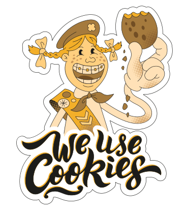 Aufkleber wir verwenden cookies PNG, SVG