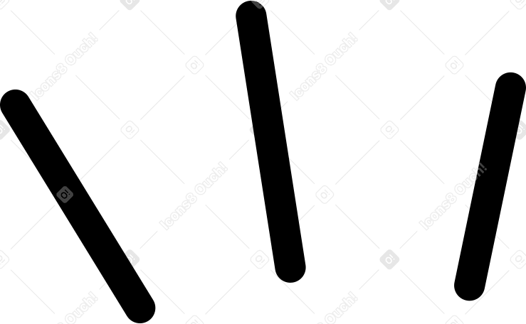lineas negras del arbol PNG, SVG