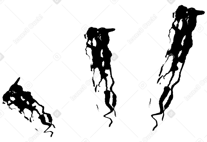 계층화 된 밝아진 PNG, SVG