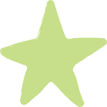 Light green star PNG, SVG
