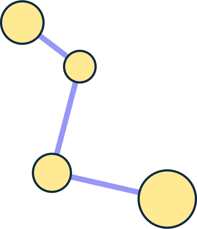 Molecular structure Illustration in PNG, SVG