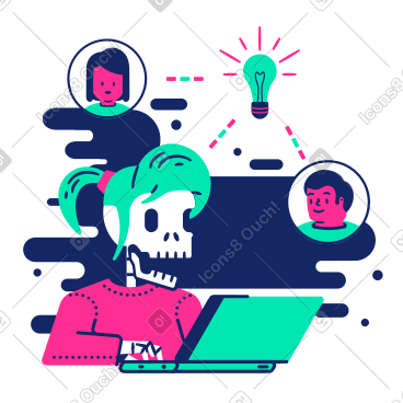 Work collaboration PNG, SVG