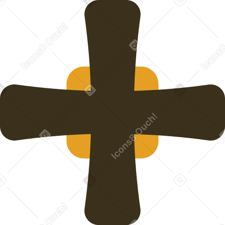 croce di malta PNG, SVG
