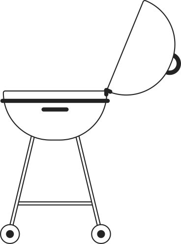 barbecue grill PNG, SVG