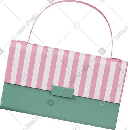 3D bag PNG, SVG