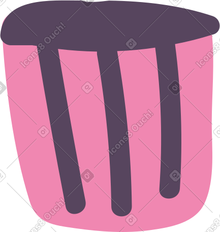 trash bin PNG, SVG