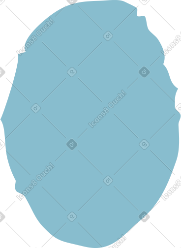 Blue ellipse PNG, SVG