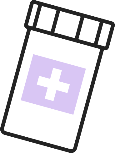 bottle of pills PNG, SVG