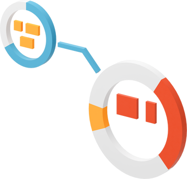 Connected diagrams PNG, SVG