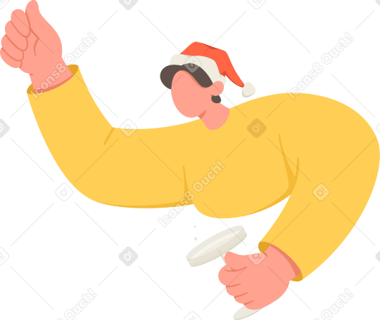 man with glass PNG, SVG