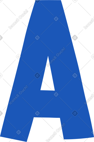 Letter a PNG, SVG