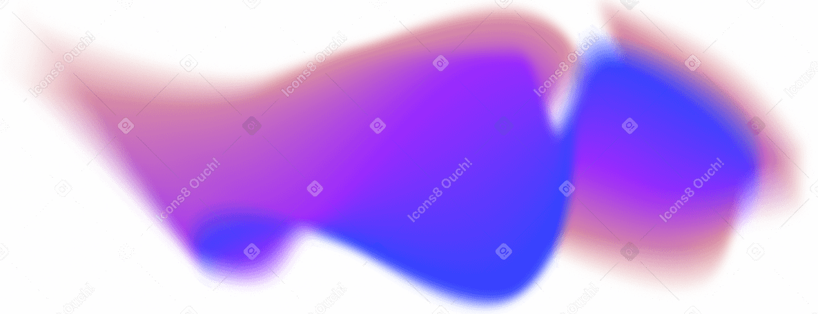neon blurry wave PNG, SVG