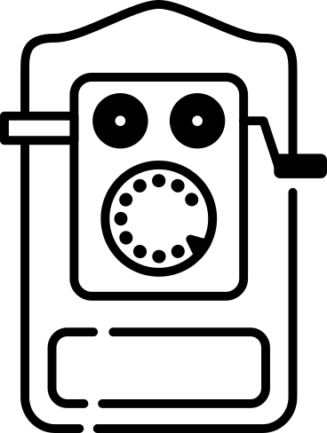 old phone PNG, SVG