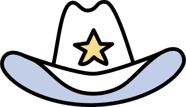 Ковбойская шляпа в PNG, SVG