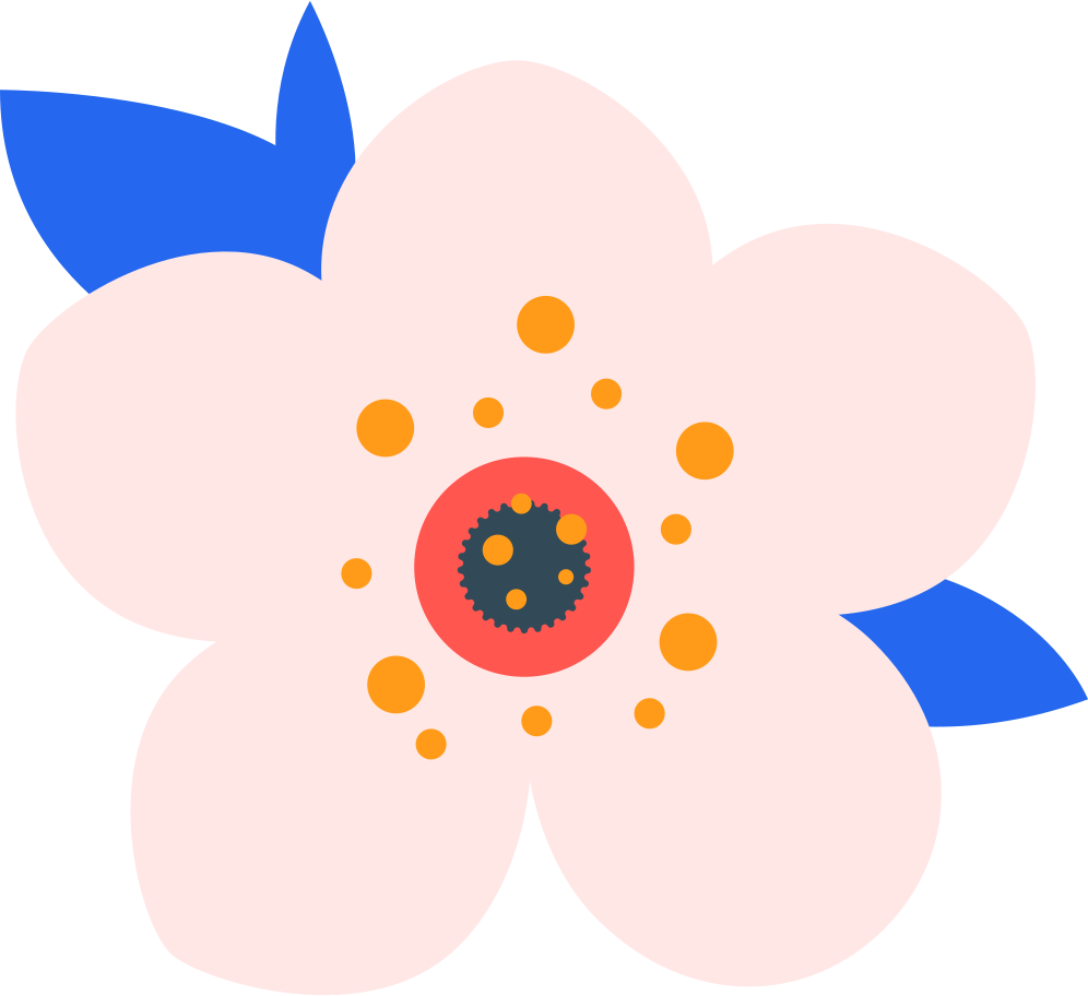 plum flower Illustration in PNG, SVG