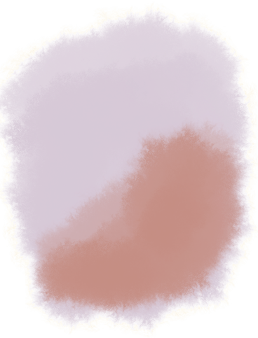 Beige watercolor stain PNG、SVG