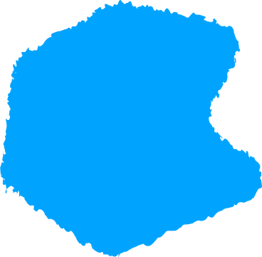 Polígono azul celeste PNG, SVG