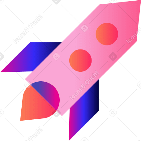 Значок ракеты в PNG, SVG