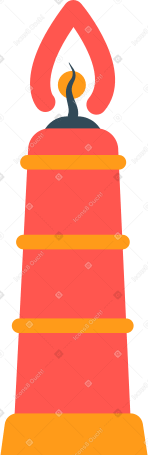 chinese candle Illustration in PNG, SVG