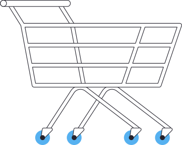 empty shopping cart PNG, SVG